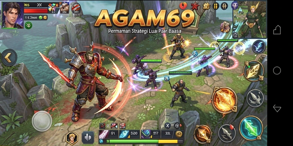 Tangkapan layar gameplay AGAM69 yang menampilkan strategi dan aksi seru.
