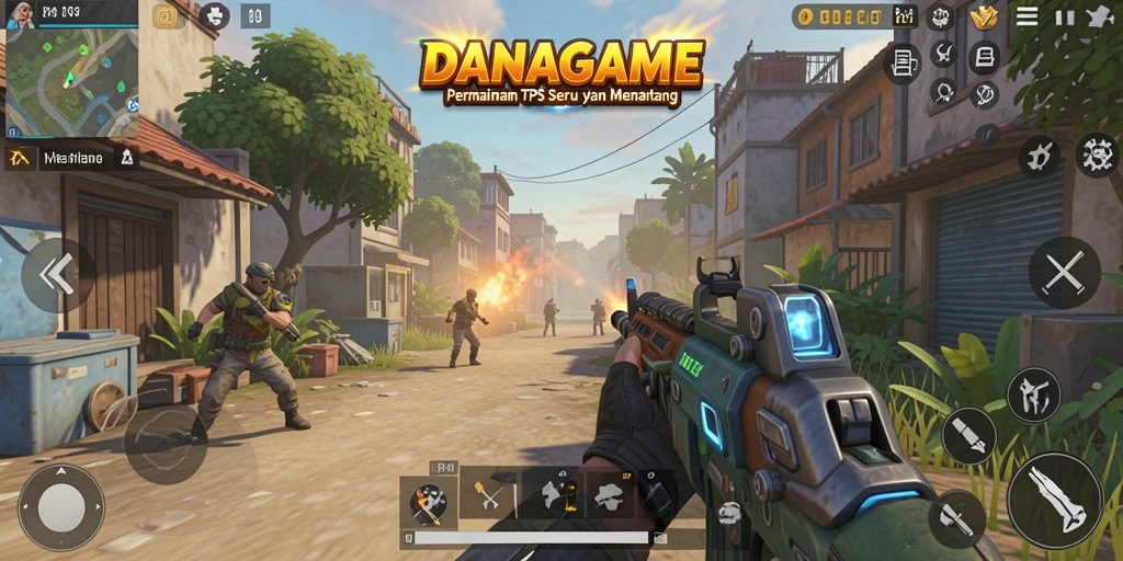 Tampilkan pengalaman gameplay seru dalam DANAGAME.