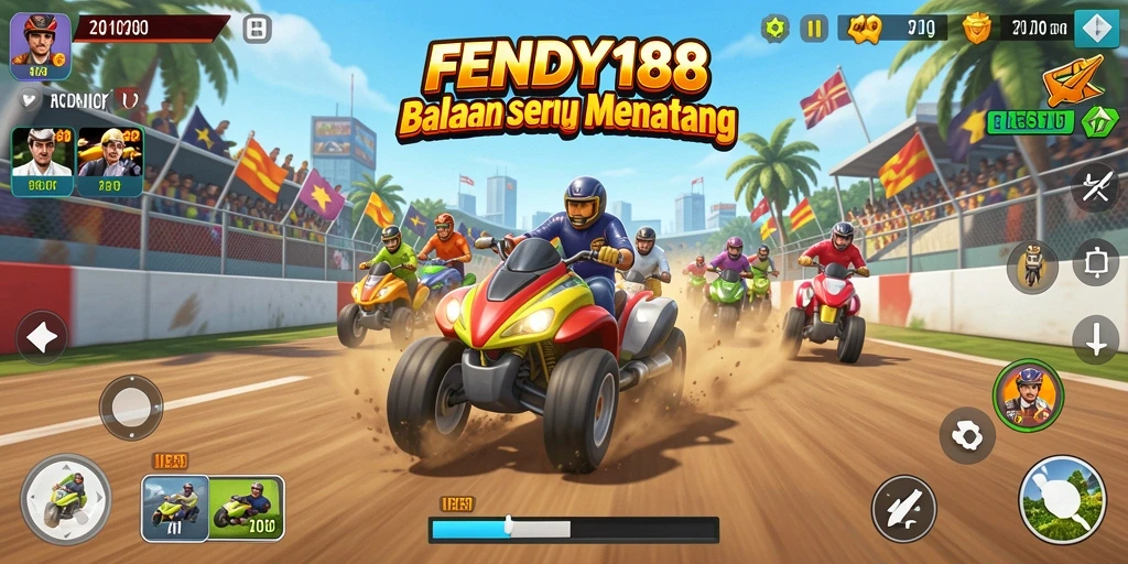 Tampilan gameplay seru dari FENDY188 yang memukau.