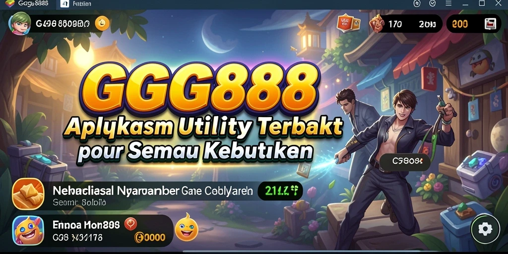 Tampilan antarmuka GGG888 yang intuitif dan fungsional.