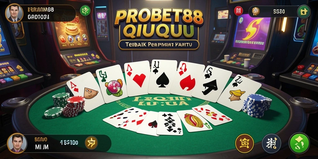 Tampilan menarik gameplay QiuQiu di PROBET88.