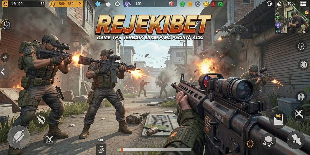 Tampilan gameplay REJEKIBET yang penuh aksi dan strategi.