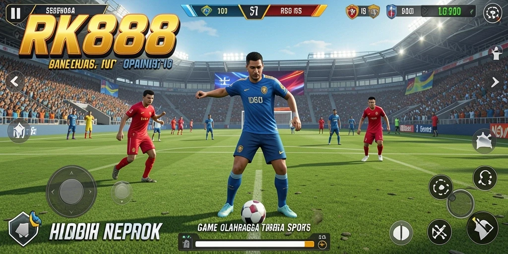 Gameplay RK88 yang menegangkan dan interaktif.
