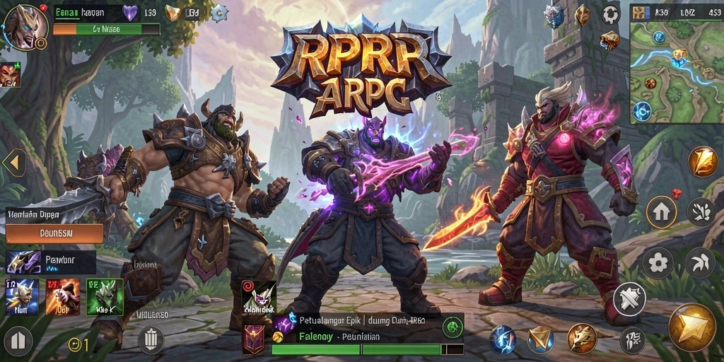 Tampilan gameplay RPRR yang mendebarkan dan kaya akan aksi.