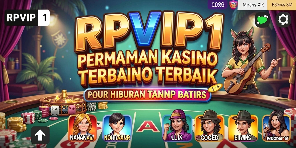 Screenshot RPVIP1 menghadirkan suasana permainan Kasino yang seru.
