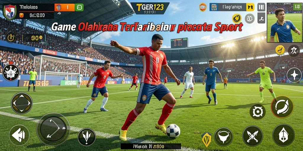 Screenshot gameplay TGER123 yang menampilkan aksi seru dalam olahraga.